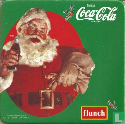 Beba Coca-Cola père Noël & Flunch
