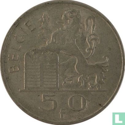 Belgium 50 francs 1950 (NLD) - Image 2