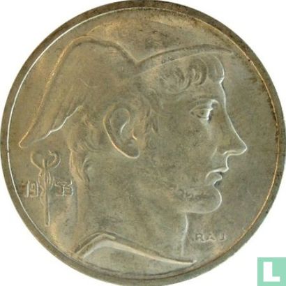 België 20 francs 1953 (FRA) - Afbeelding 1