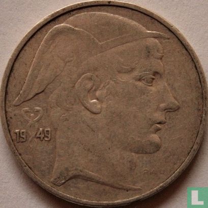 Belgique 20 francs 1949 (FRA - frappe monnaie) - Image 1