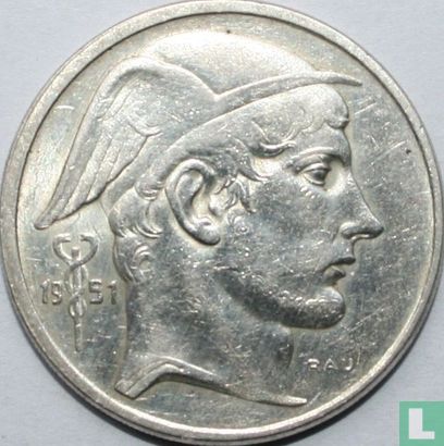 Belgium 50 francs 1951 (NLD) - Image 1