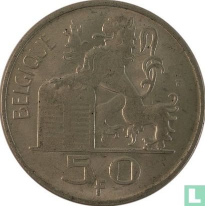 Belgien 50 Franc 1949 (Wendeprägung) - Bild 2
