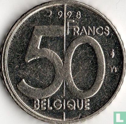 Belgique 50 francs 1998 (FRA) - Image 1
