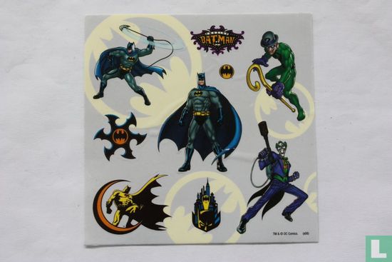 Amazing Batman stickervel (9 kleine stickers)