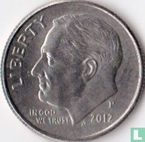 États-Unis 1 dime 2012 (P) - Image 1
