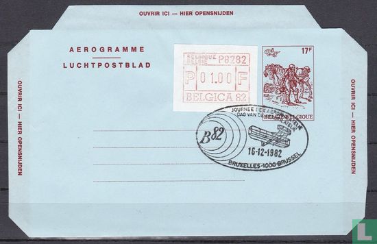 Aerogram Fr / N airmail imperial messenger 