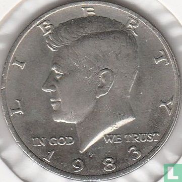 Verenigde Staten ½ dollar 1983 (P) - Afbeelding 1
