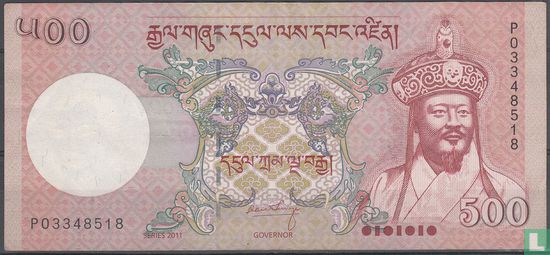 Bhutan 500 Ngultrum 2011 - Afbeelding 1