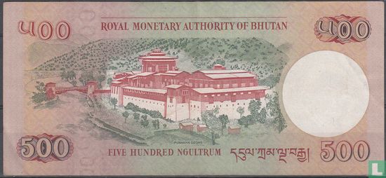 Bhutan 500 Ngultrum 2011 - Afbeelding 2