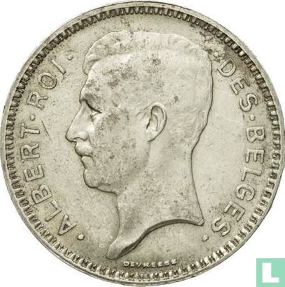 Belgique 20 francs 1933 (FRA - position B) - Image 2