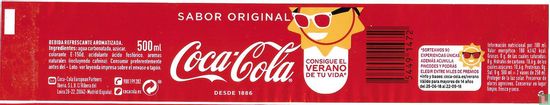Coca-Cola 500ml - Verano (Spain)