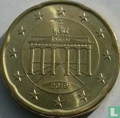 Duitsland 20 cent 2019 (J) - Afbeelding 1