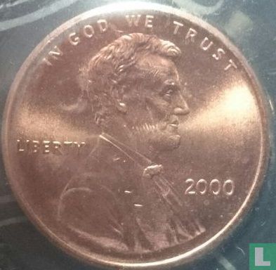 Vereinigte Staaten 1 Cent 2000 (coincard) - Bild 3