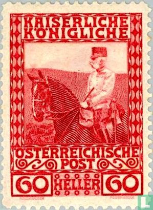 Kaiser Franz Joseph I. zu Pferd