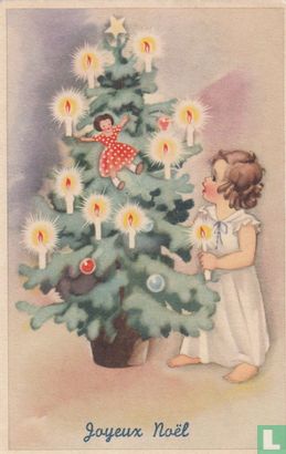 Kinderkaart Joyeux Noël