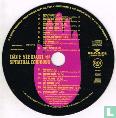 Dave Stewart and the Spiritual Cowboys - Afbeelding 3