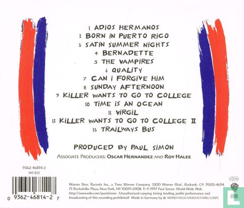 Songs From The Capeman  - Image 2