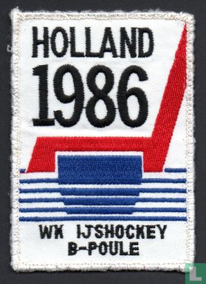 IJshockey Nederland : WK ijshockey B-poule Holland 1986