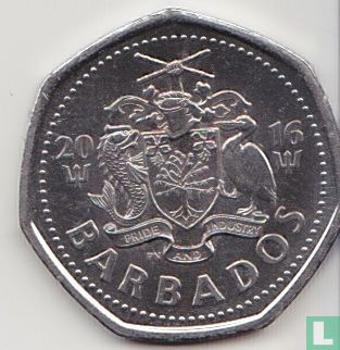 Barbados 1 dollar 2016 - Image 1