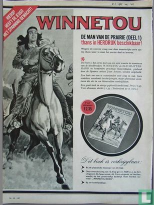 Winnetou de man van de prairie (deel 1) thans in herdruk beschikbaar!