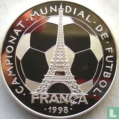 Andorra 10 diners 1997 (PROOF) "1998 Football World Cup in France" - Image 2