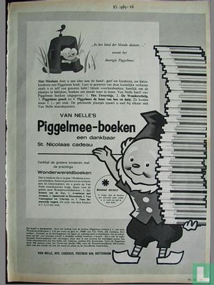 Van Nelle's Piggelmee-boeken een dankbaar St. Nicolaas cadeau