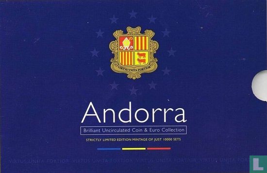 Andorra combinatie set 2002 - Afbeelding 1