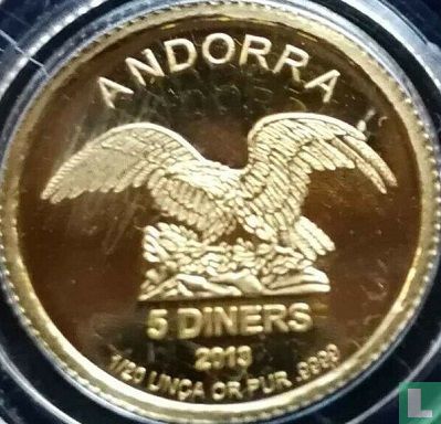 Andorra 5 diners 2013 - Afbeelding 1