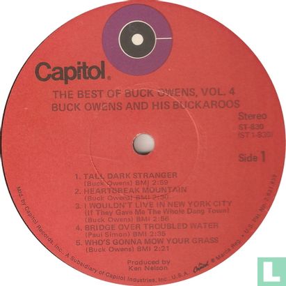 The Best Of Buck Owens Vol. 4  - Image 3