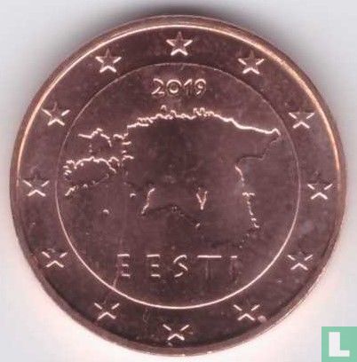Estonia 1 cent 2019 - Image 1