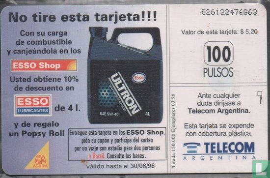 explosie films koffer Esso Tijger shop (1996) - Telecom Argentina - LastDodo