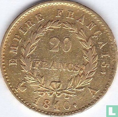 France 20 francs 1810 (A) - Image 1