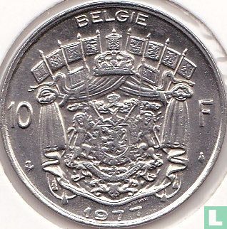 Belgien 10 Franc 1977 (NLD) - Bild 1