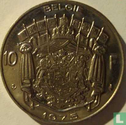 België 10 frank 1975 (NLD) - Afbeelding 1