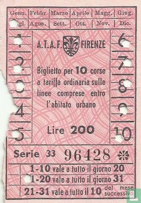 Rittenkaart Firenze - Bild 1