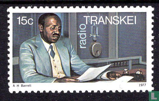 Une radio de l'année du Transkei 