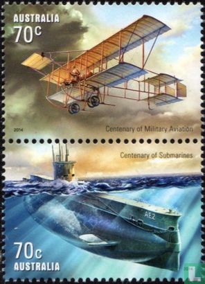 100 jaar Militaire luchtvaart en onderzeeboten  