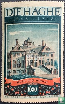  Die Haghe 1248-1948 Huis ten Bosch 1650