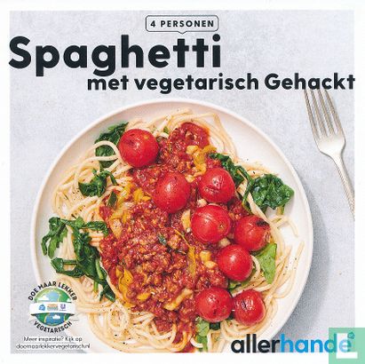 Spaghetti met vegetarisch gehackt - Afbeelding 1