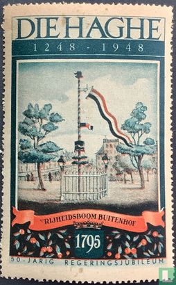 Die Haghe 1248-1948 Vrijheidsboom Buitenhof 1795