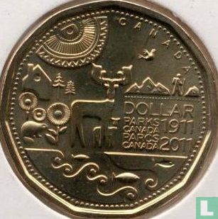Kanada 1 Dollar 2011 "100th Anniversary of Parks Canada" - Bild 1