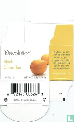 Black Citron Tea   - Afbeelding 1