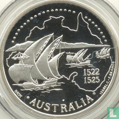Portugal 200 Escudo 1995 (PP - Silber) "470th anniversary Discovery of Australia" - Bild 2