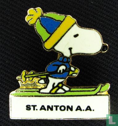 Snoopy op ski's - St.Anton A.A. - Afbeelding 1