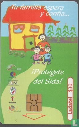 Protégete del sida ! - Afbeelding 1