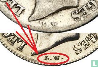 Belgique 20 centimes 1853 (L. W.) - Image 3