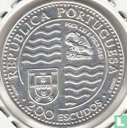 Portugal 200 escudos 1995 (silver) "500th anniversary Death of João II" - Image 2