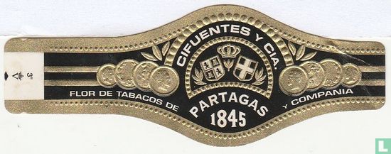 Cifuentes y Cia. Partagas 1845 - Flor de Tabacos de - y Compañia  - Afbeelding 1