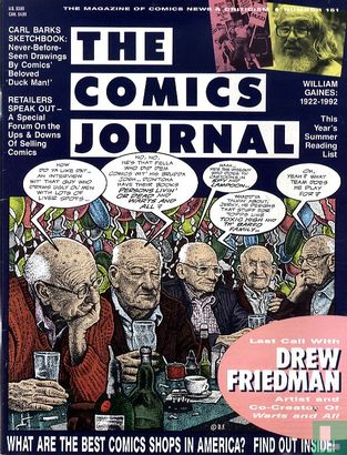The Comics Journal 151 - Afbeelding 1