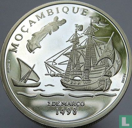 Portugal 200 escudos 1998 (PROOF - silver) "500th anniversary Discovery of Mozambique" - Image 2